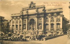 CPA Roma La Fontana di Trevi 
