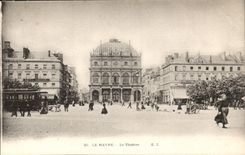 Le Havre CPA Le theatre