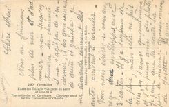 CPA Versailles Musee des voitures