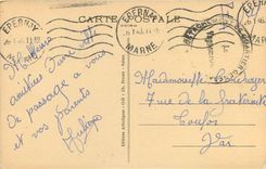 CPA EPERNAY Square de l'hotel de ville