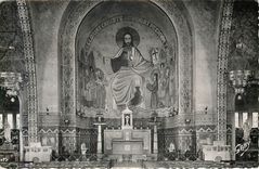 CPM DOMFRONT Interieur de l'eglise Saint Julien
