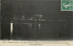 CPA PARIS la Nuit