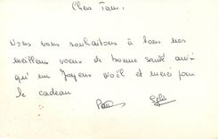 CPABonne annee Oiseau