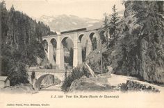 CPA Pont-Ste Marie (Route de Chamonix)