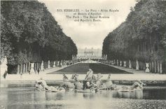  CPA VERSAILLES Les Grandes Eaux au Bassin de Neptune