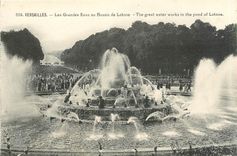  CPA VERSAILLES Les Grandes Eaux au Bassin de Latone