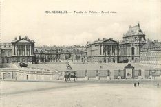  CPA VERSAILLES Façade du Palais