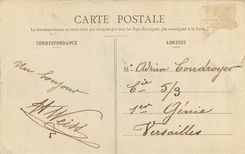 CPA NANCY Place St-Epvre Statue de Rene II Palais du gouvernement