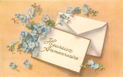 CPM Anniversaire
