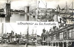 CPM Souvenir de La ROCHELLE Bateaux
