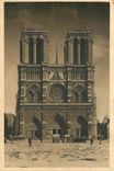 CPA PARIS Notre-Dame (façade)