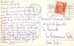 CPA RENNES - Le Thabor et les Armes de la Ville