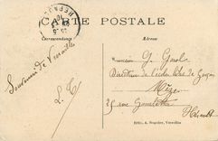 CPA Panorama de Versailles