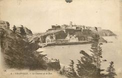 CPA GRANVILLE-Le casino t le Roc