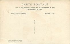 CPA Route de Ceinture du Lac - Exposition Coloniale 1931