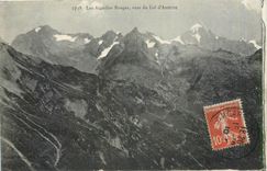 CPA Les Anguilles Rouges  Vues du Col d'Anterne