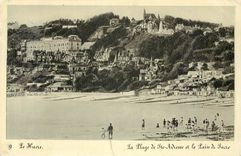 CPA La Plage de Saint Adresse et le Pain de Sucre