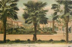 CPA MENTON-Le jardin Public-LL