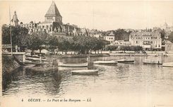 CPA OUCHY-Le Port et les Barques