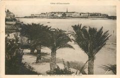 CPA SAINT MALO  vu de la Palmeraie de Dinard