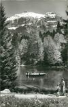 CPM Am idyllisch gelelenen Blausee(kandettal)Zahlershorn Birre
