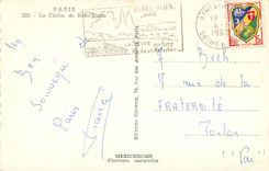 CPM PARIS-La Fleche de Notre Dame