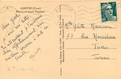 CPA ajaccio(corse)-Maison ou naquit Napoleon