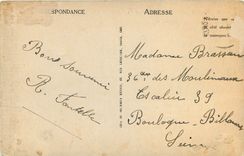CPA ARROMANVHES-La palge et la Falaises-LL