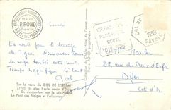 CPA Sur la route du COL DE L'ISERAN (2770)  La plus haute route d'Europe en descendant sur la Maurie