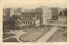 CPA RENNES-Facultes des Sciences  Avenue Janvier et la Gare
