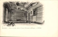 Rennes - Palais de Justice Salle de l'Ancien Parlement de Bretagne - CPA 