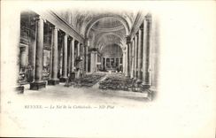 Rennes - La Nef de la Cathedrale - CPA 