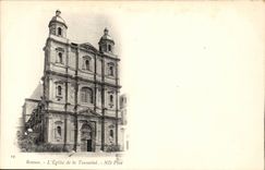 Rennes - L'Eglise de la Toussaint - CPA 