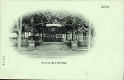 Vichy - Source of the Hospital - CPA
