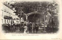 Vichy - the Park View of a covered Gallery - CPA