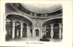 Vichy - the Hall of the Casino - CPA