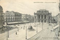 CPA Montpellier Place de la Comedie 