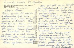 CPM Les Sites Merveilleux de La Cote d'Azur Menton AM La Vieille Ville vue du Port 