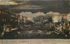 CPA Menton Le Jardin Public 