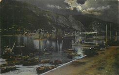 CPA Menton Vue prise du Mole 