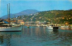 CPM Menton Alpes Maritimes Le Port de Plaisance de Garavan 