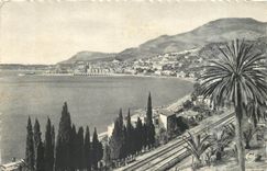 CPA Menton Vue prise de la Frontiere 