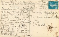 CPA Gourdon le chemin du Paradis