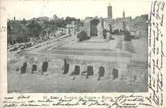 CPA Roma Tempio di Venere e Roma 