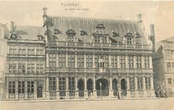 CPA Tournai La Halle aux Draps 