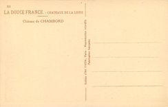 CPA Chateau de Chambord 