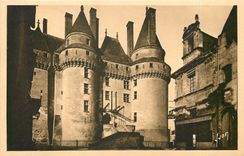 CPA Langeais Indre et Loire L'Entree du Chateau 
