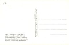 CPA Saintes Chte Mme Abbaye aux Dames restauree en 1921 1940