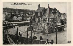 CPA Honfleur La Lieutenance et la Cote Vassal 