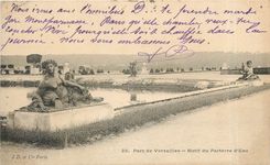 CPA Parc de Versailles Motif du Parterre d'Eau 